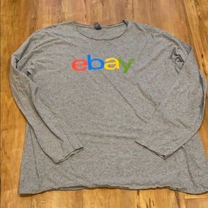 EBay long sleeve graphic tee